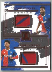 2023-24 Panini Impeccable Odsonne Edouard - Matheus Franca Dual Materials 48/99 - Picture 1 of 2