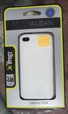 Funda iPhone 4 / 4S blanca ~ NUEVA ~ ifrogz Foto 1 de 4