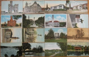 Group of Sixteen 1907-32 Postcards - Worcester, Mass MA - Picture 1 of 1