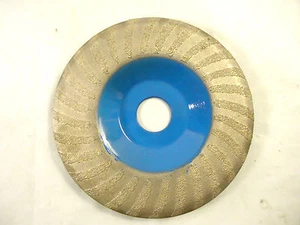 Brazed Diamond Cup Wheel, 4-7/8”, 7/8” Arbor, Wet or Dry, New. - Picture 1 of 2
