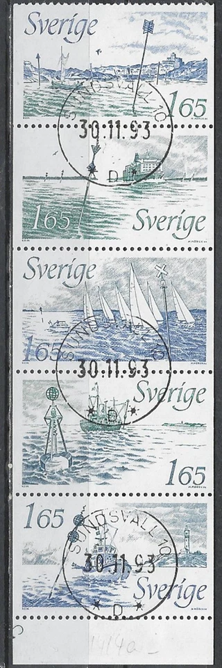 Lote usado Suécia Scott 1414a BDP36373 - Imagem 1 de 1