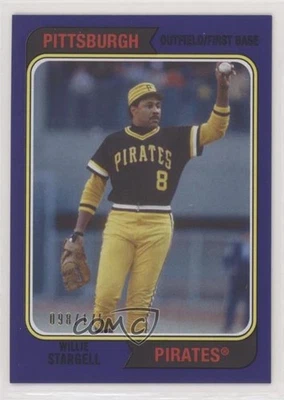 2020 Topps Archives 1974 Topps Purple /175 Willie Stargell #182 HOF - Image 1 of 2