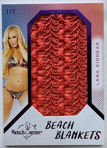 2025 BENCHWARMER GIRLS OF SUMMER LANA KINNEAR BEACH BLANKETS CARD /2 - Picture 1 of 2