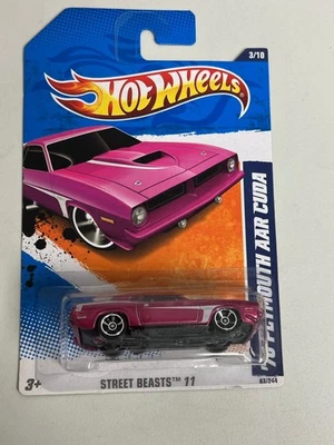 Hot Wheels 2010 #90/247 Muscle Mania - MOPAR 12 #10/10 70 Plymouth AAR Cuda A122 Foto 1 de 2