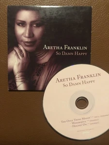 Aretha Franklin - So Damn Happy - Album Sampler “The Only Thing Missin” Promo CD - Picture 1 of 6