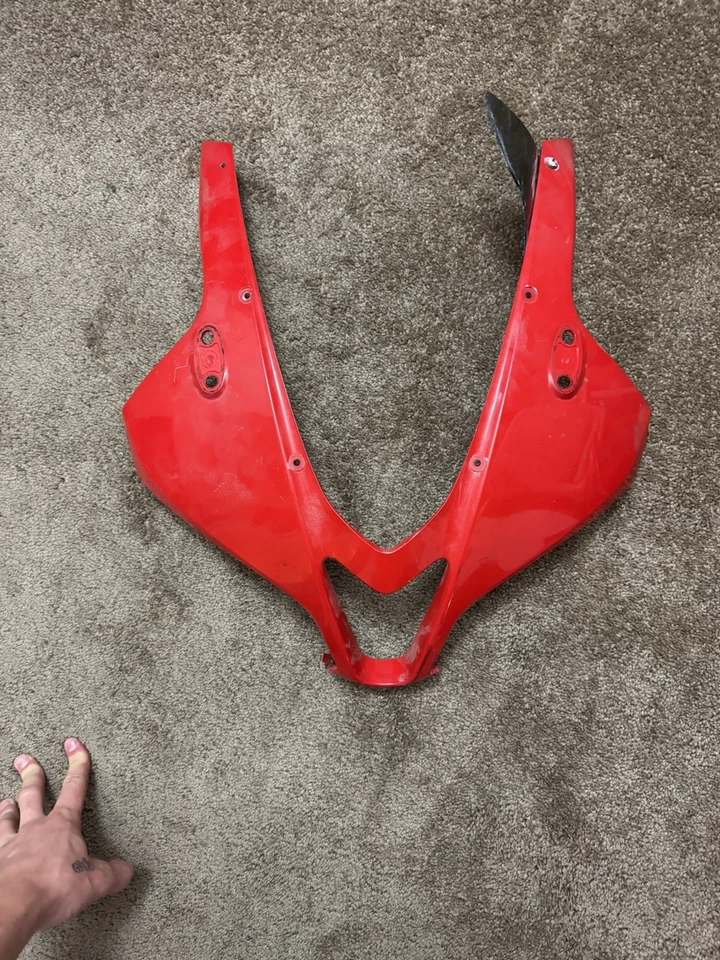 Nariz de carenagem capuz superior frontal sem pintura para HONDA CBR600RR 2007-2012 ABS plástico - Imagem 1 de 2