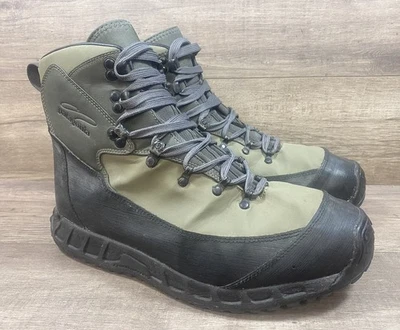 Patagonia Rock Grip 79326 Boots Fly Fishing Wading Boot Green Black Mens Size 12 - Image 1 of 4