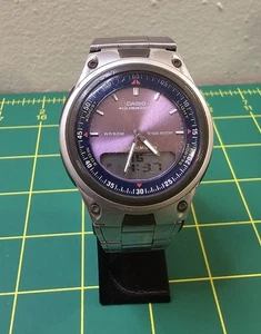 Good CASIO ILLUMINATOR Telememo 30 Analog/Digital Sports Watch, Runs - Picture 1 of 6