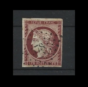 E188 France y&v n° 6 Cérès nice  classical stamp F/VF used 1849 - Picture 1 of 2