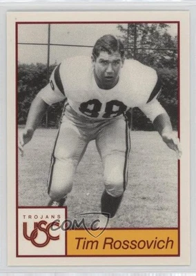 1991 Collegiate Classics USC Trojans All-Time Tim Rossovich #28 - Image 1 of 2
