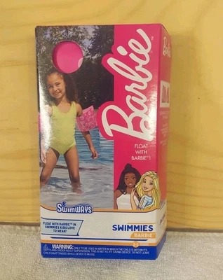 Swimways Barbie Floaties For Arms Kids Ages 3-5 Swimmies Dual Chamber - Image 1 of 4