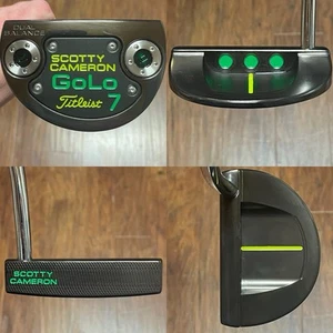 Scotty Cameron Golo 7 Dual Balance Putter - LH - Excellent - Xtreme Dark Finish - Picture 1 of 9