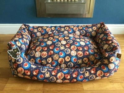 Large Blue Rossi Dog Bed - Image 1 of 3