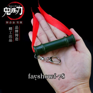 Demon Slayer: Kimetsu No Yaiba Kamado Nezuko 3" Bambusrohr Legierung Modell Schlüsselanhänger - Bild 1 von 17