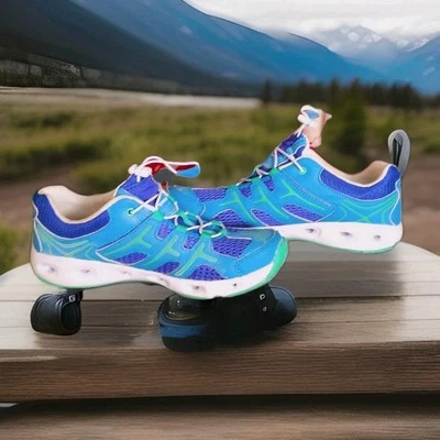 Speedo Women's Hydro Comfort 4.0 Water Shoes Aqua/Blue/White Size 8 - Image 1 of 4