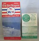 Niagarafälle Old Fort Niagara & Maid Of The Mist 1950er Jahre Touristenbroschüren