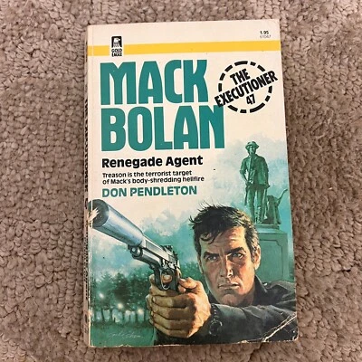 Renegade Agent Action Paperback Book by Don Pendleton Adventure 1982 Foto 1 de 4