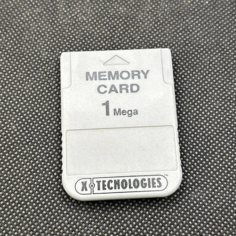 Memory Card Compatibile  Sony Playstation 1 Mb Grigia - Immagine 1 di 1