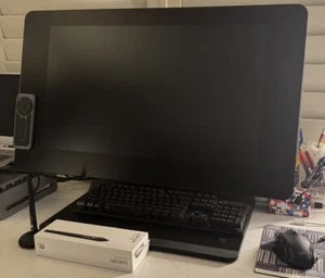 Wacom Cintiq Pro 24 Touch with Ergo Stand and Stylus Pro 3 Pen - Picture 1 of 4