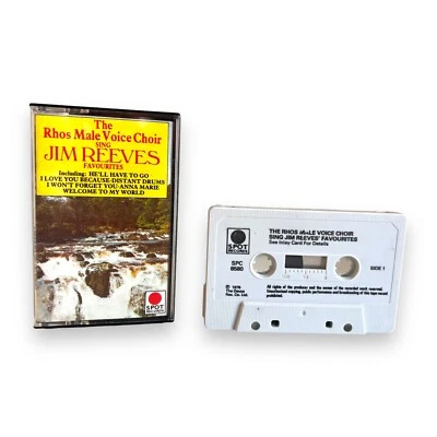 The Rhos Male Voice Choir Sing Jim Reeves Audio Cassette Tape 1978 - Image 1 of 4