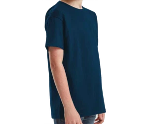 Fruit Loom Kids Boys Girls Childrens Iconic 195 Short Sleeve Tee T-Shirt - Picture 1 of 10