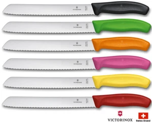 Victorinox Swiss Color Series Classic 21cm Blade Bread Knife 6 Colors - Picture 1 of 10