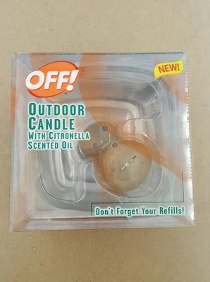 Off Outdoor Candle With Citronella Scented Oil - OFF! - Image 1 of 4