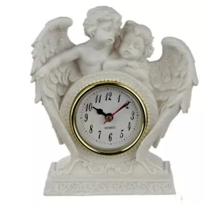 Peace of Heaven Endless Love Cherubs Mantle Clock - Brand New & Boxed - Picture 1 of 4