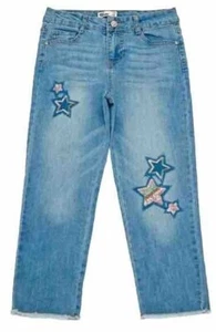EPIC THREADS Big Girls Ankle Straight Denim Jeans Sequin Stars NWT $44 - Picture 1 of 9