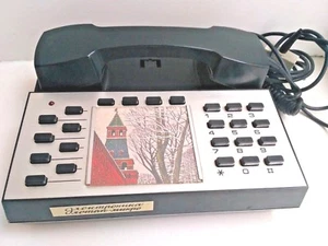 Telefono sovietico vintage.  "Electronicа Eletap-micro" URSS - Foto 1 di 12