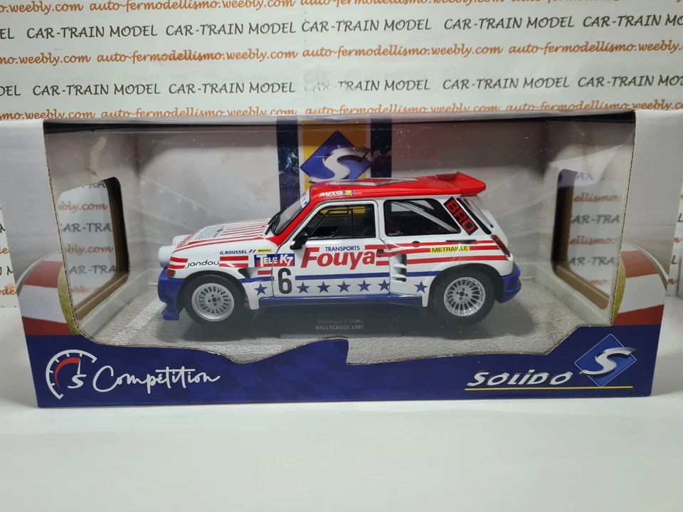 Renault 5 Maxi Rallycross 1987 - SOLIDO 1:18 - Immagine 1 di 1