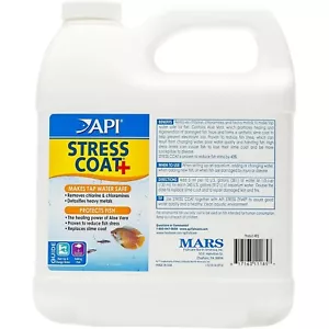 1.9L API Stress Coat Aquarium Water Conditioner Bottle For Fresh And Salt Water - Picture 1 of 7