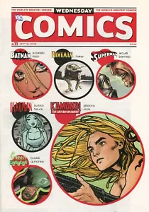 WEDNESDAY COMICS Newspaper #11 DC Comics 2009 - Picture 1 of 3