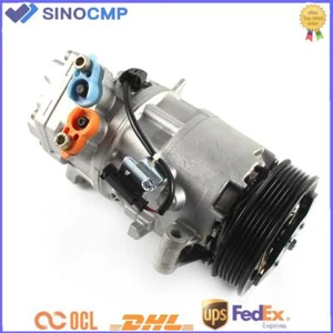 6PK A/C Compressor CSE613 for BMW E90 64529182793 64509156821 64526915380 12V - Picture 1 of 11