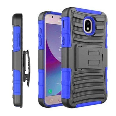 Capa resistente para Samsung J7 2018 J737 suporte clipe de cinto coldre capa completa - Imagem 1 de 4