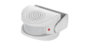 Indoor Wide-Area Motion Sensor Alarm Door Entrance Chime W/ 90-dB Siren Speaker - Picture 1 of 7