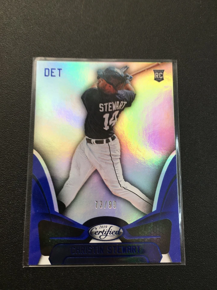 F73009  2019 Certified Blue #27 Christin Stewart TIGERS/99 - Image 1 of 1