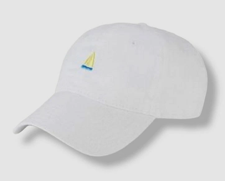 BLOCK Headwear Mens Oxford Dad White Embroidered Hat Ball Cap O/s BHFO 7633