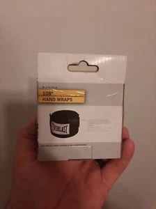 Everlast Boxing 108" Handwraps - Black - Picture 1 of 4