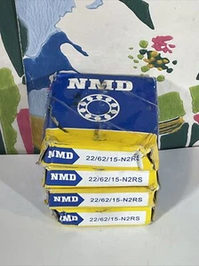 LOT OF 4 NMD Bearings 22/62/15-N2RS Bearing X 4 - Picture 1 of 2