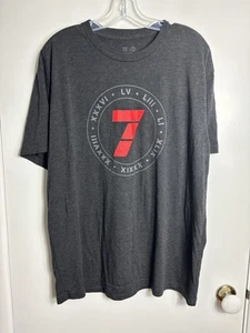 TB12 T-Shirt XL grau 7X Superbowl Champion Tom Brady Buccaneers NFL Patriots - Bild 1 von 10