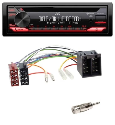 JVC CD DAB USB Bluetooth MP3 Autoradio für Porsche Boxster (1996-2004) - Bild 1 von 4