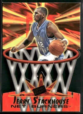 Press Pass 1996 #NB 34 quemadores de red Jerry Stackhouse Foto 1 de 2