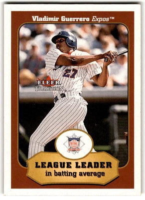 2001 Fleer Tradition Vladimir Guerrero #383 Montreal Expos - Image 1 of 2