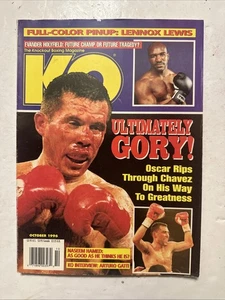 KO The Knockout Boxmagazin Oktober 1996, Oscar De La Hoya reißt Chavez - Bild 1 von 21