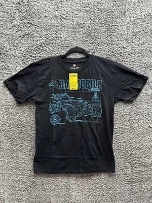 New Lego Batman T-shirt Youth Boys Size L Batmobile in Black - Image 1 of 4
