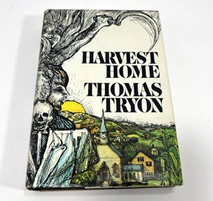 Libro Borzoi Harvest Home di Thomas Tryon 1973 copertina rigida made in USA - Foto 1 di 6