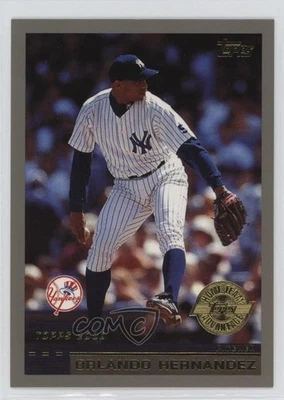 2000 Topps Home Team Advantage Orlando Hernandez #285 - Image 1 of 2
