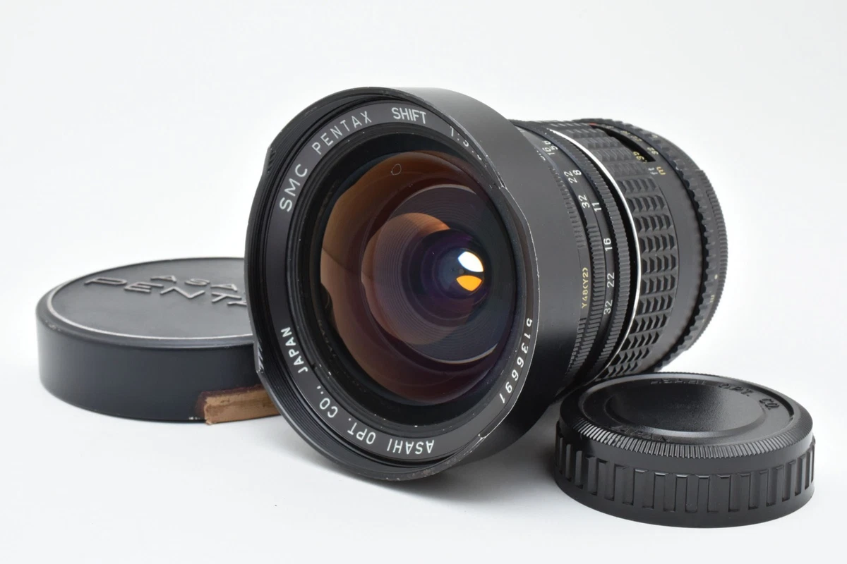 PENTAXカメラレンズ SMC ペンタックス・シフト　28㍉・F3.5 SMC Pentax 28mm F3.5 Shift Reviews - K Prime Lenses - Pentax Lens