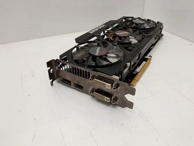 Gigabyte WindForce GTX 780 Ti 3GB DDR5 PCIe Video Graphics Card GV-N78TOC-3GD - Image 1 of 4